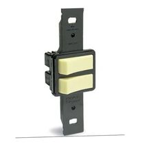 Interruptor Predial Embutir 2 Tecla Simples Marfim 250v 10a Sem Placa Silentoque 2000 PIAL