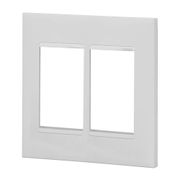 Placa 3+3 Postos 4X4" Branca Pial Plus+ 618516BC Pial Plus+