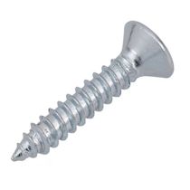 Parafuso Auto Atarraxante Chata 6,0 mm 65,0 mm Parcial Galvanizado Eletrolítico Para Bucha S10 - 6016 - FISCHER