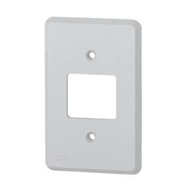 Placa 2 Postos 4X2" Cinza Silentoque 8502 Pial Legrand