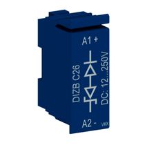Bloco Supressor Azul 12-250Vcc Para Contator Dizb DIZBC26 WEG