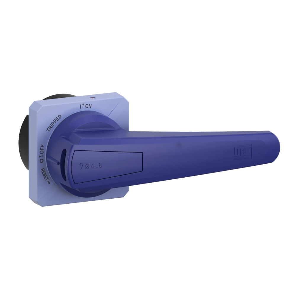 Manopla Rotativa Azul 450mm Kit Para Disjuntor MRXLADWB400BU WEG