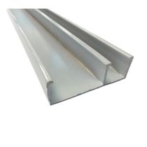 Canaleta Fechada Com Divisor Alumínio Branca Sem Tampa 73MmX25MmX3000Mm Duplo 25 D DT1224100 Dutotec