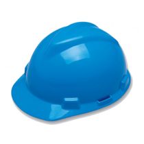 Capacete Aba Frontal Com Jugular B Azul V-Gard 311315 CA 498 MSA