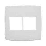 Placa 2+2 Horizontal 4X4" Branca Pial Plus+ 618512BC Pial Plus+