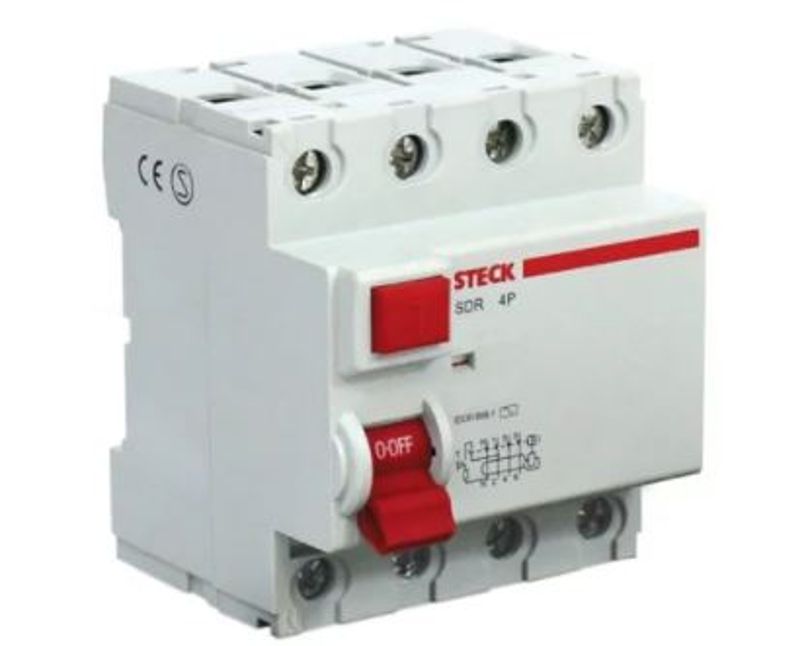 Interruptor Dr 4 Polos 400V 125A 300Ma SDR412503 | Dimensional