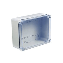 Caixa Passagem Sobrepor Termoplástico Cinza 1/4" 245X185X95Mm STV231 Steck