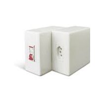 Caixa Elet Montada Sobrepor 20A/2 Polos + Terra 118X123X56Mm SPR2020B Steck