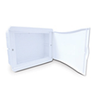 Quadro Comando Branco 80mm 370x280mm Conectividade Vdi SVDI300 Steck