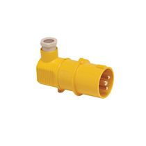 Plugue Industrial 90G Macho 3 Polos + Neutro + Terra 16A 380-440V Vermelho S11637 Steck