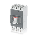 Disjuntor Caixa Moldada Tripolar Termomanético Fixo 380/415V 125A 10KA A1A125TMF125 FF ABB | Imagem ilustrativa - Visão frontal