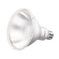 Lâmpada LED PAR38 E27 2700K Luz Amarela Bivolt 14W 25G LPA381490WMVS Philips a imagem apresenta o produto inclinado para a esquerda