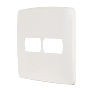 Placa 1+1 Posto Horizontal 4 X 4" Sal Nereya 663410 Pial Legrand