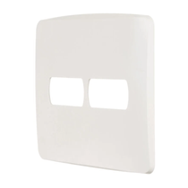 Placa 1+1 Posto Horizontal 4 X 4" Sal Nereya 663410 Pial Legrand