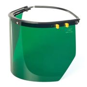 Protetor Facial Acoplado Capacete Verde 10349310 Carbografite