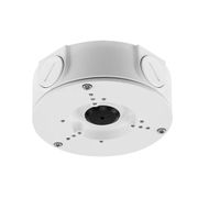 Caixa De Passagem Alumínio Redondo Para Câmeras Dome e Bullet Uso Interno/Externo VBOX5000E Intelbras