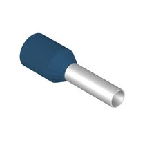 Terminal Elétrico Tubular Duplo (Ilhos) Pre-Isolado 6mm2 Amarelo H6/25D - Conexel