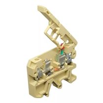 Conector Passagem Seccionador Porta Fusível Poliamida Bege 24 V 0,5-4mm2 Ask1 - C9050952000 - Conexel