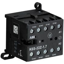 Contator Aux 4P 24Vcc 4Na 6A KC640E1481 ABB