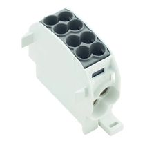 Bloco Distribuição Barra 152A 1000V WPD1012X252X16BK Weidmuller Conexel