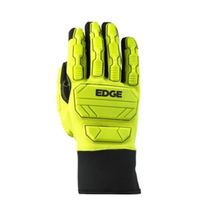 Luva Proteção Mecânica Poliuretano Amarelo E Preto Tamanho 11 Edge 48205 Ansell