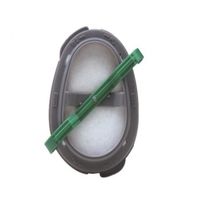 Retentor Base Tampa C/Trava Caixa C/8Pc Para Resp Advant 311502 - Msa