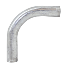 Curva Metálica Eletroduto 90 Graus Aço Carbono Pré Galvanizado 1.1/2 " - 65213GE - PERFIL LIDER