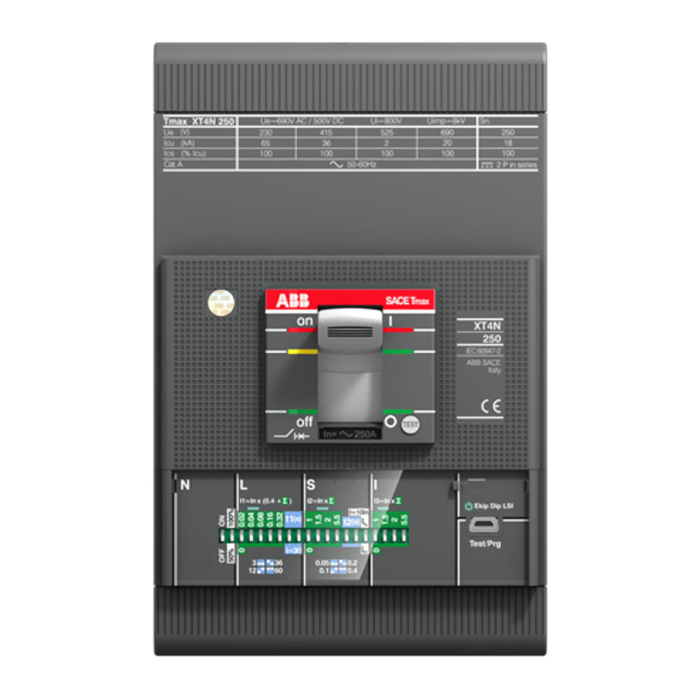 Disjuntor Caixa Moldada Tripolar Termomanético Fixo 1000V 250A