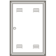 Quadro Distribuição Aço Branco Embutir 70 Disjuntor 117X520X1121mm Com Barramento Qdetg Ii 904426BRN Cemar Legrand