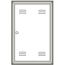 Quadro Distribuição Aço Branco Embutir 70 Disjuntor 117X520X1121mm Com Barramento Qdetg Ii 904426BRN Cemar Legrand