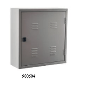 Caixa Telefonia Caixa Fechada Aço Cinza C/Fecho 900410C Cemar Legrand