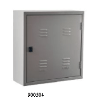 Caixa Telefonia Caixa Fechada Aço Cinza C/Fecho 900411C Cemar Legrand