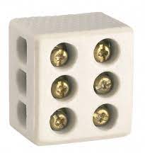 Conector Multiplo Polietileno Branco 12 Bornes 600v 25a 6 Mm2