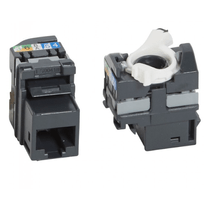 Conector Rj45 Femea Cat 5E Keystone 33180 - Cemar Legrand