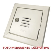 Caixa Telefonia Embutir Aço Branco C/Fecho Tlbe-2 Fp TLBE2FPDRWL Cemar Legrand