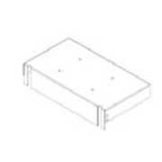 Bandeja Montagem P/Disjuntor Aberto Fixo P/Painel 1 Unidade Cpd DMX3F1 - Cemar Legrand