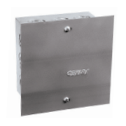 Caixa Passagem Emb Ac Galv Quad Cz 125X125X60Mm 901231 - Cemar Legrand