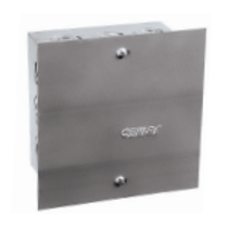 Caixa Passagem Emb Ac Galv Quad Cz C/Fundo Movel 200X200X80Mm 901233 - Cemar Legrand