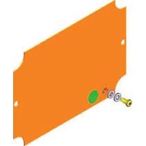 Placa Montagem Chapa Aco Laranja 155X145Mm PM16 - Cemar Legrand