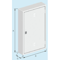 Rack Residencial 400Mm 770Mm 120Mm 12" Sobrepor C/13Un Rrcs 12-13U-Rack 905778 - Cemar Legrand