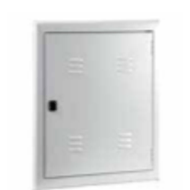 Caixa Telefonia Embutir Aço Branco Fecho Termop Tlbe- 4 Fp Blank 900435 Cemar Legrand