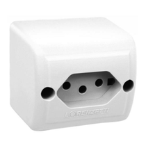 Tomada Br 2P 10A 250V 1713011 - Lorenzetti