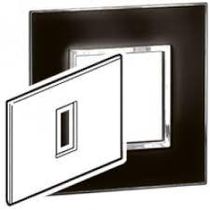 Placa C/Furo 2 Postos 4X4" Br C/Sup Arteor 575264 - Pial Legrand