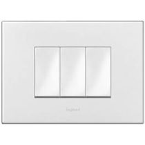 Placa C/Furo 2 Postos 4X2" Br C/Sup Arteor 582563B - Pial Legrand