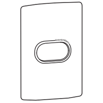 Placa 1 Posto 4X2" C/Sup Nereya 663691 - Pial Legrand