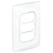 Placa 3 Postos 4X2" C/Sup Nereya 663693 - Pial Legrand