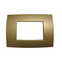 Placa Embutida 3 Postos 4X2" Dour SLNA4803AG - Pial Legrand