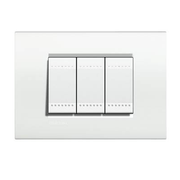 Placa Embutida 3 Postos 4X2" Br SLNA4803BIF - Pial Legrand