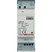 Fonte De Alimentação 220V 24Vcc 600Ma Mini Com Adaptador Aud/Vid 2Mod 346030 Pial Legrand
