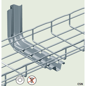 Suporte Eletroc Aramada Mao Francesa Ac Gf 278Mm CSN200GC - Cemar Legrand